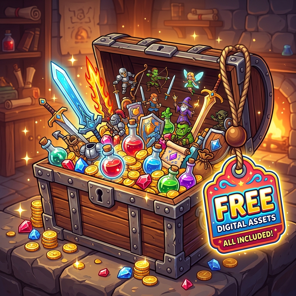 Free 2D Game Assets for Indie Developers